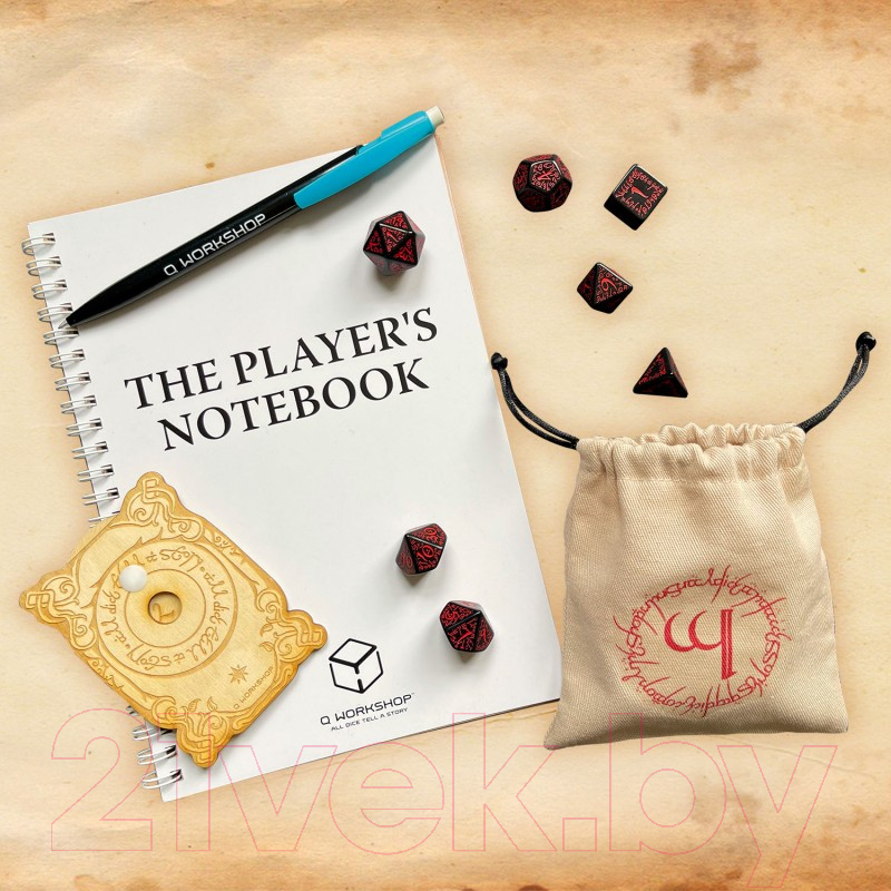 Набор кубиков для настольной игры Q-Workshop RPG Starter Kit / SKIT22 — фото 2