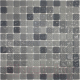 Мозаика Gidrostroy Glass Mosaic L-034 (317x317, серый) - 