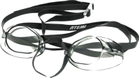 Очки для плавания Atemi Classic Racing / CCR1BK (черный) - 