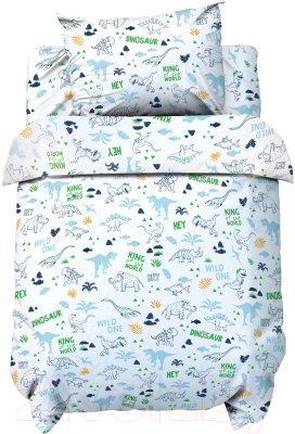 Комплект постельный для малышей Крошка Я Hello, Dino / 10343555