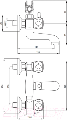 Смеситель Deante Teno BON 011D