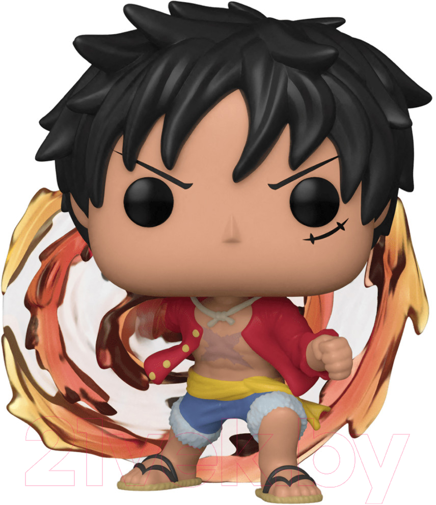 Фигурка коллекционная Funko POP! Animation One Piece Red Hawk Luffy w/(GW)Chase / 62701