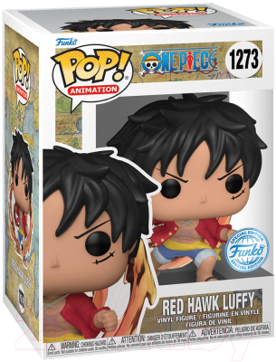 Фигурка коллекционная Funko POP! Animation One Piece Red Hawk Luffy w/(GW)Chase / 62701