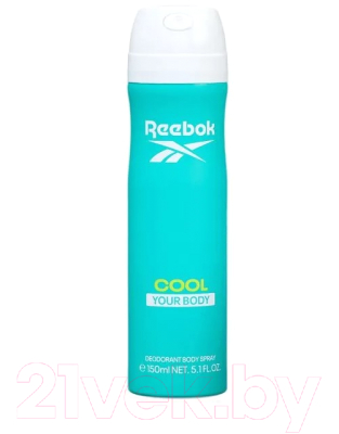 Парфюмерный набор Reebok Cool Your Body For Woman Туалетная вода+Дезодорант-спрей (100мл+150мл)