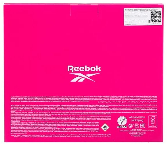 Парфюмерный набор Reebok Inspire Your Mind For Woman Туалетная вода+Дезодорант-спрей