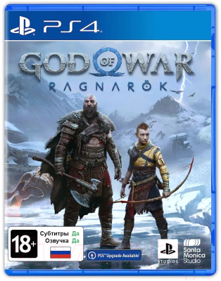 Игра для игровой консоли PlayStation 4 God of War: Ragnarok (EU pack, RU version)