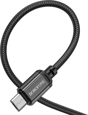 Кабель Borofone BX87 Micro 2.4А (1м, черный)