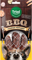 Лакомство для собак Triol BBQ Румяные ребрышки / 10171123 (110г) - 