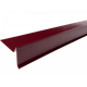 Планка торцевая Технониколь 75x25x65x5x2000 RAL 3005 (красный) - 