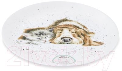 Тарелка закусочная (десертная) Royal Worcester Забавная фауна Сладкий сон / WNSM5658-XL