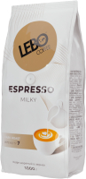 Кофе в зернах Lebo Эспрессо Милки темнообжаренный (1кг) - 