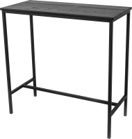 Барный стол Stal-Massiv LT-95 (дуб черный/черный) - 