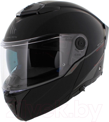 Мотошлем MT Helmets Atom 2 SV Solid (L, матовый черный)