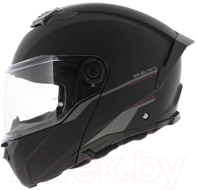 Мотошлем MT Helmets Atom 2 SV Solid (L, матовый черный)