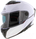Мотошлем MT Helmets Atom 2 SV Solid (M, глянцевый белый) - 