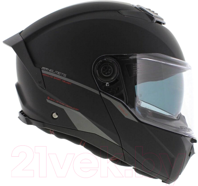 Мотошлем MT Helmets Atom 2 SV Solid (XL, матовый черный)