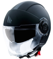 Мотошлем MT Helmets Viale SV S Solid A1 (XL, матовый черный) - 