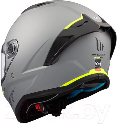 Мотошлем MT Helmets Stinger 2 Solid (L, матовый серый)