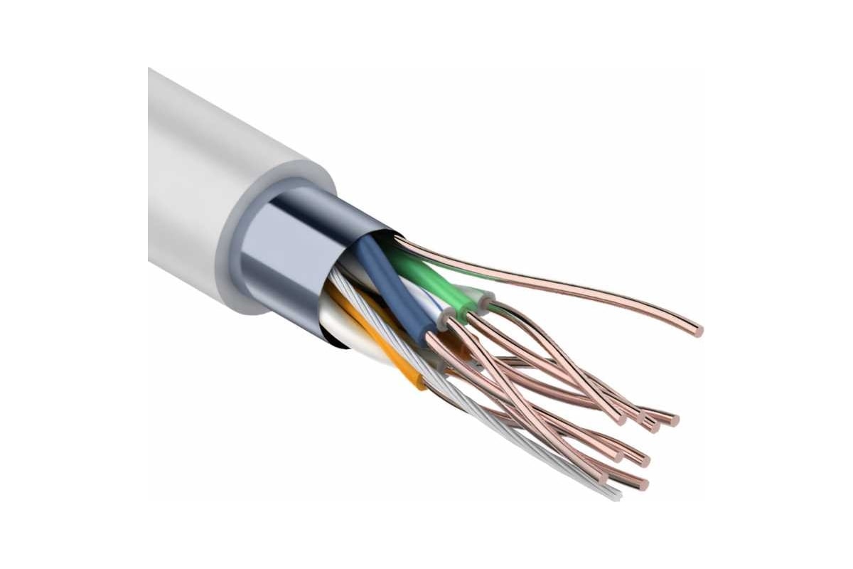 Кабель PROconnect F/UTP CAT 5e PVC 4PR 24AWG / 01-0142-3-50 — фото 2