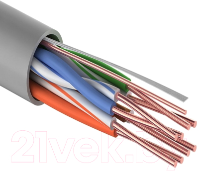 Изображение товара Кабель PROconnect U/UTP CAT 5e PVC 4PR 24AWG / 01-0043-3-25