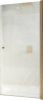 Душевая дверь MaybahGlass 60x198 / MGD-802-2 (сатин стекло/бронзовый) - 