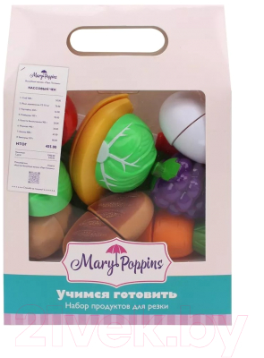 Набор игрушечных продуктов Mary Poppins Учимся готовить / 453288