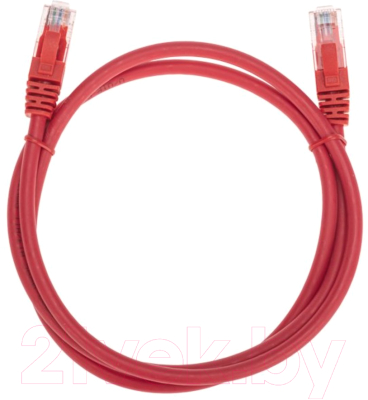 Кабель Rexant U/UTP CAT 6 RJ45-RJ45 26AWG LSZH / 02-0293-05 (0.5м,красный)