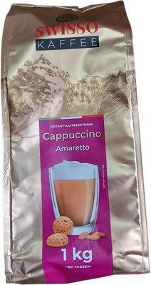 Кофе растворимый Swisso Kaffee Cappuccino Wiener Amaretto (1кг)