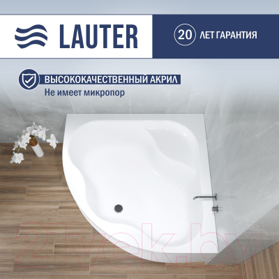 Ванна акриловая Lauter Majestica 140x140 / 21040140