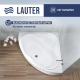 Ванна акриловая Lauter Riviera 140x140 / 21050140 - 