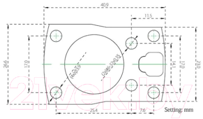 Коллиматорный прицел Vector Optics Frenzy-S 1x17x24 MOS Multi Reticle SCRD-M43