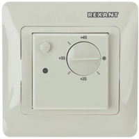Терморегулятор для теплого пола Rexant RX-308G / 51-0826 (бежевый) - 