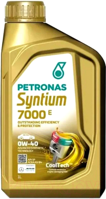 Моторное масло Petronas Syntium 7000 E 0W40 / 70722E18EU (1л)