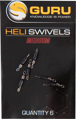 Набор вертлюгов рыболовных Guru Heli Swivel M / GHS02 - 