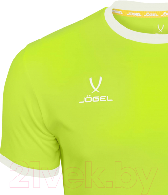 Футболка игровая футбольная Jogel Camp Origin Jersey / JFT-1020 (L, желтый неон)