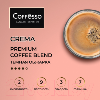 Кофе молотый Coffesso Crema (250г)