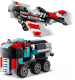 Миниатюра изображения товара Конструктор Lego Creator Грузовик-платформа с вертолетом 3 в 1 / 31146