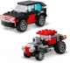 Миниатюра изображения товара Конструктор Lego Creator Грузовик-платформа с вертолетом 3 в 1 / 31146