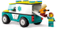 Миниатюра изображения товара Конструктор Lego City Скорая помощь и сноубордист / 60403 
