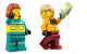 Миниатюра изображения товара Конструктор Lego City Скорая помощь и сноубордист / 60403 