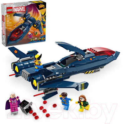 Конструктор Lego Super Heroes Истребитель X-Jet Людей Икс / 76281