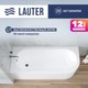 Ванна акриловая Lauter Monaco 170x72.5 / 2113170L - 