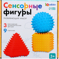 Развивающий игровой набор Zabiaka IQ Сенсорные фигуры / 10071209 - 