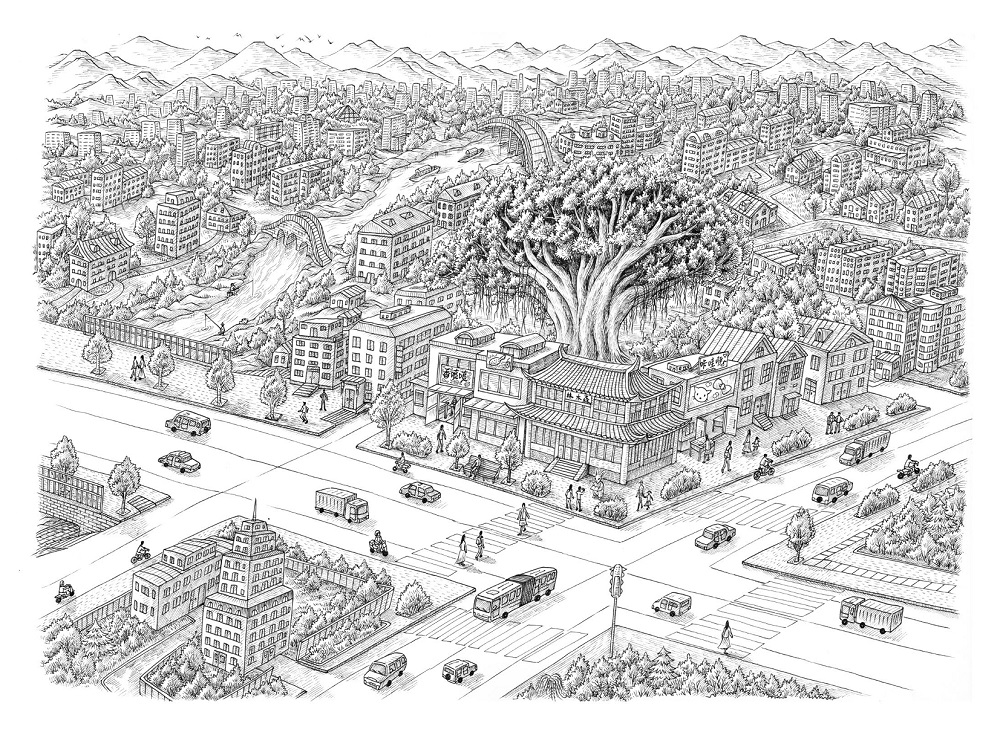 Художественная книга МИФ Книжный лес твердая обложка (Сулань Тан, Чуньцян Фу) — фото 2