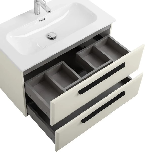 Тумба под умывальник Cezares ECO-CER-N-800-2C-SO-AS-P