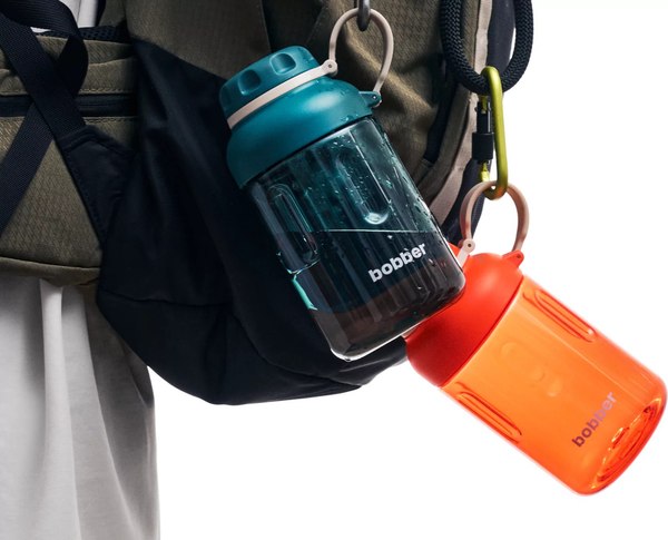 Бутылка для воды Bobber Tritan Bottle-890 (серый)
