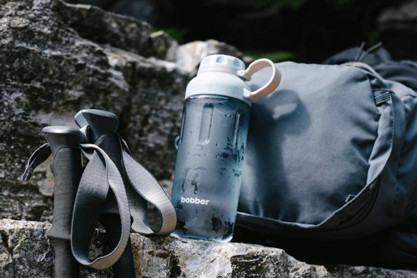 Бутылка для воды Bobber Tritan Bottle-890 (серый)