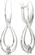 Серьги из серебра ZORKA 0310574 (с фианитами) - 