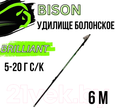 Удилище Bison Brilliant 5-20г (6м)