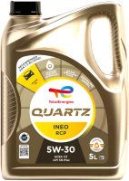 Моторное масло Total Quartz Ineo RCP 5W30 / 213089 (5л) - 